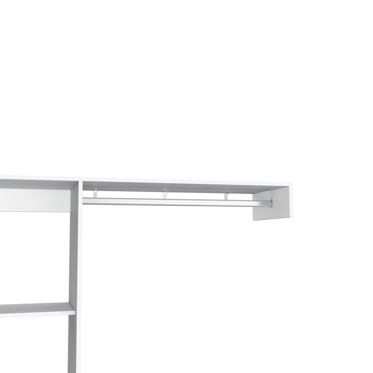 Armario Abierto 150 Manchester 210X150X41 RTA Blanco ZF - Imagen 7