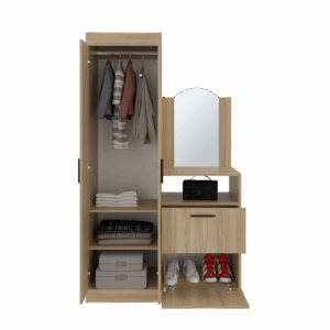 Ropero Praga 3 Puertas 1C 1 179X103X48 RTA Fresno