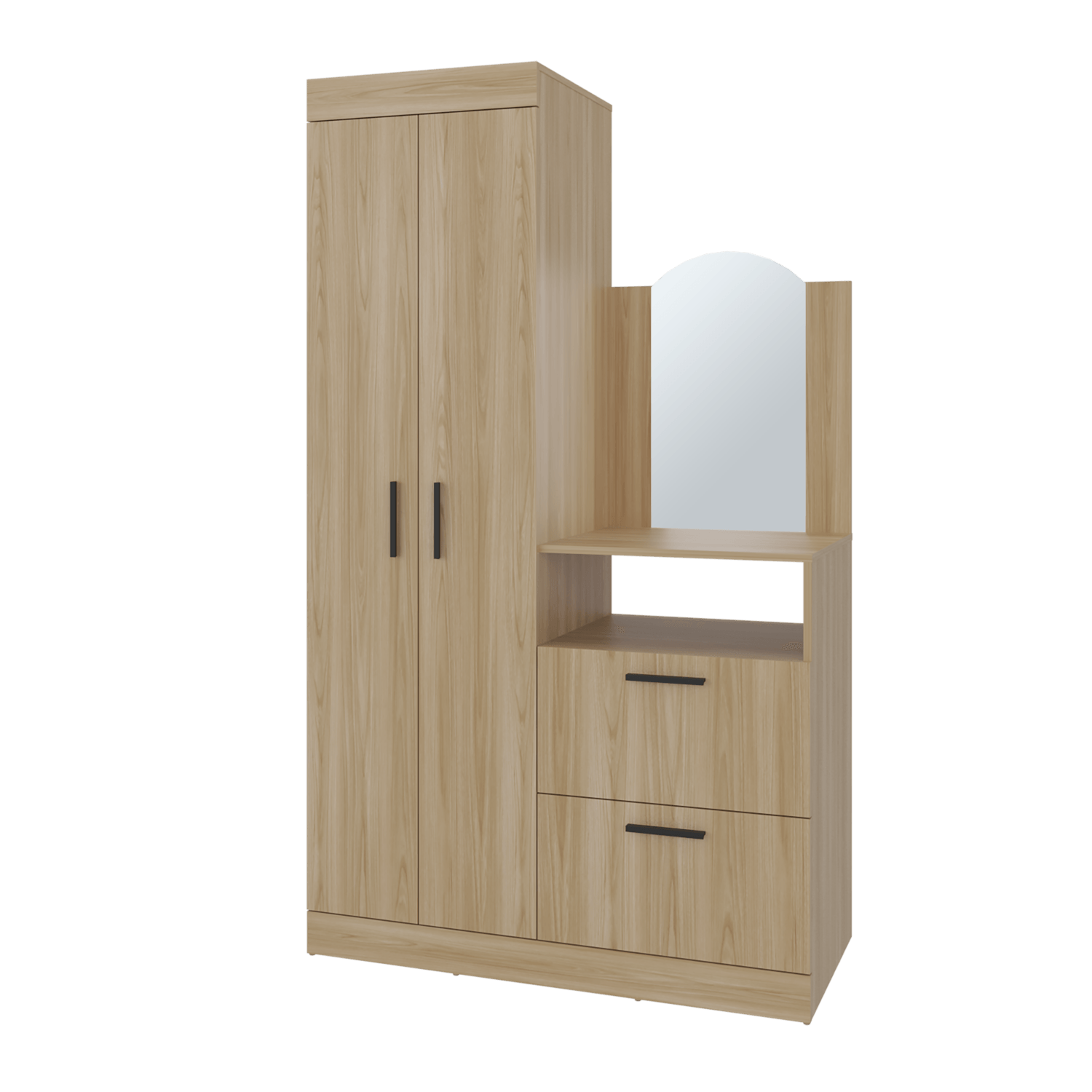 Ropero Praga 3 Puertas 1C 1 179X103X48 RTA Fresno - Imagen 4