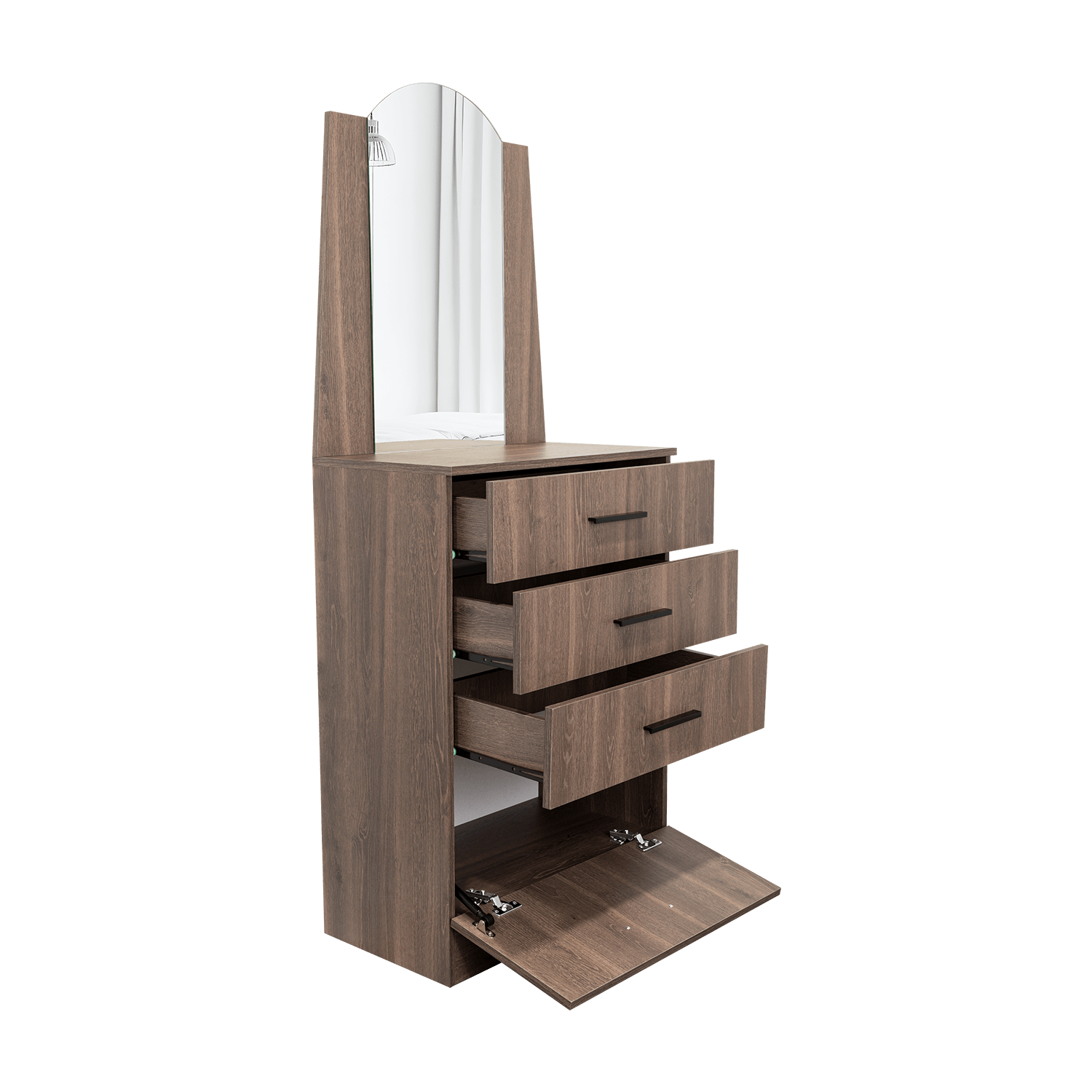 Comoda Praga 3 Cajones 1P 151X63X35 RTA Milan - Imagen 1
