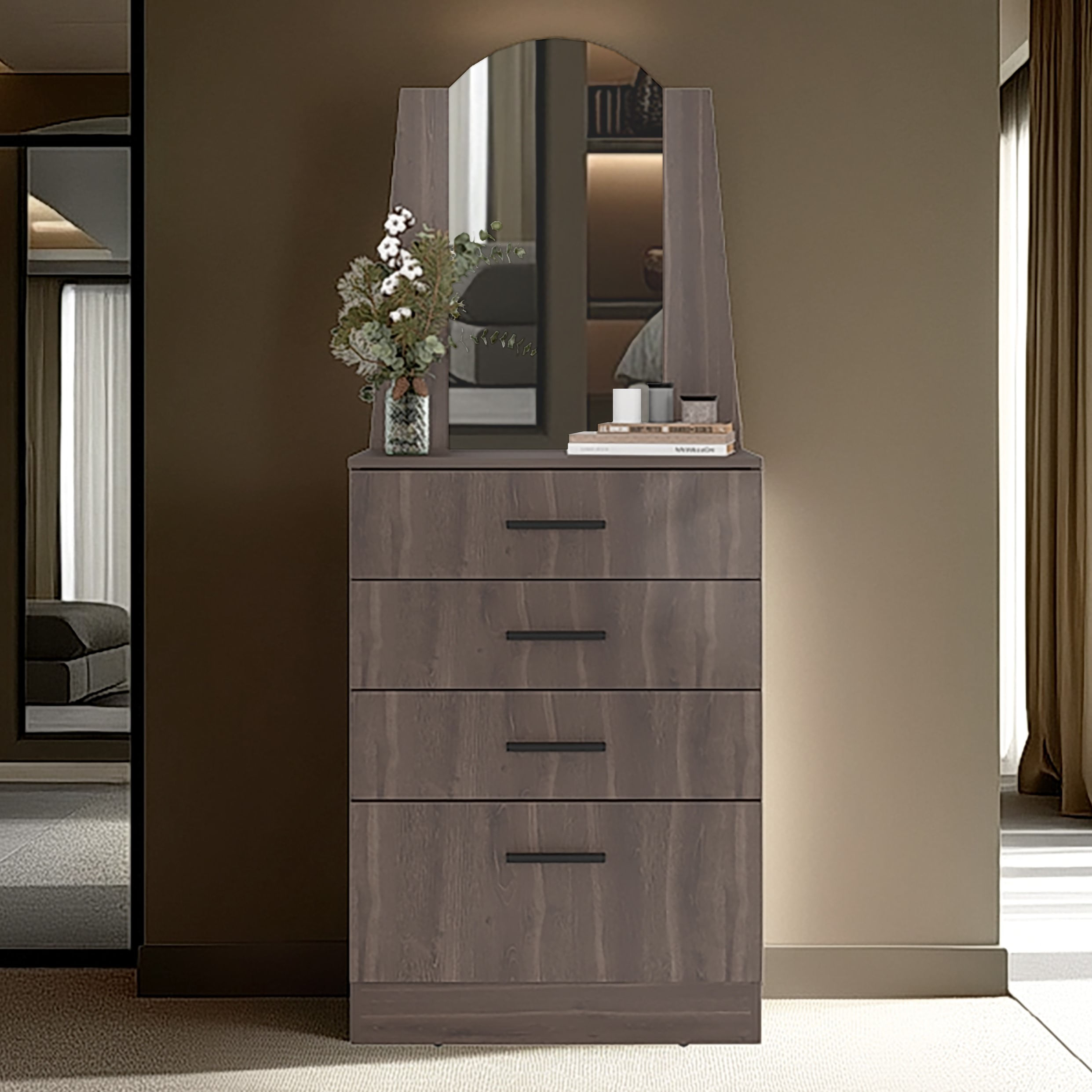 Comoda Praga 3 Cajones 1P 151X63X35 RTA Milan - Imagen 2