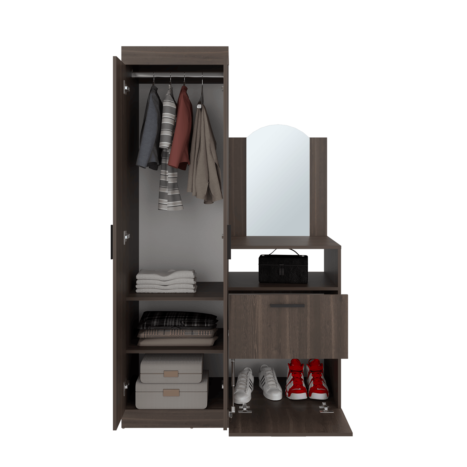 Ropero Praga 3 Puertas 1C 1 179X103X48 RTA Milan - Imagen 4