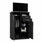 Closet entretenimiento Eco Negro - Wengue