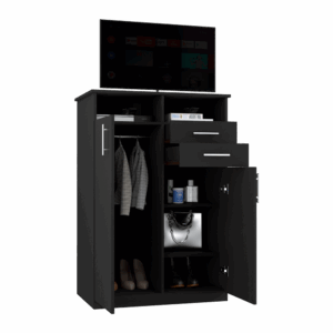 Closet entretenimiento Eco Negro – Wengue