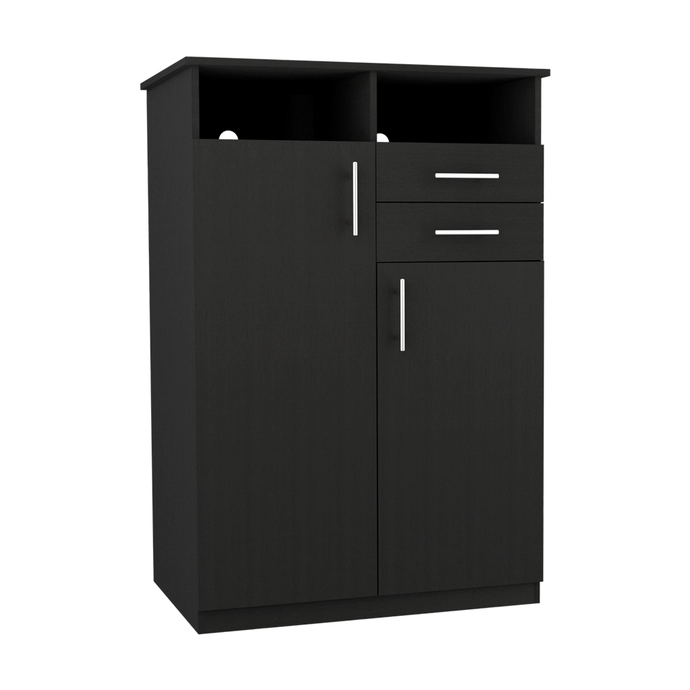 Closet entretenimiento Eco Negro - Wengue - Imagen 5