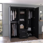 Closet Bariloche ECO 180 X 150 X 50 RTA Wengue