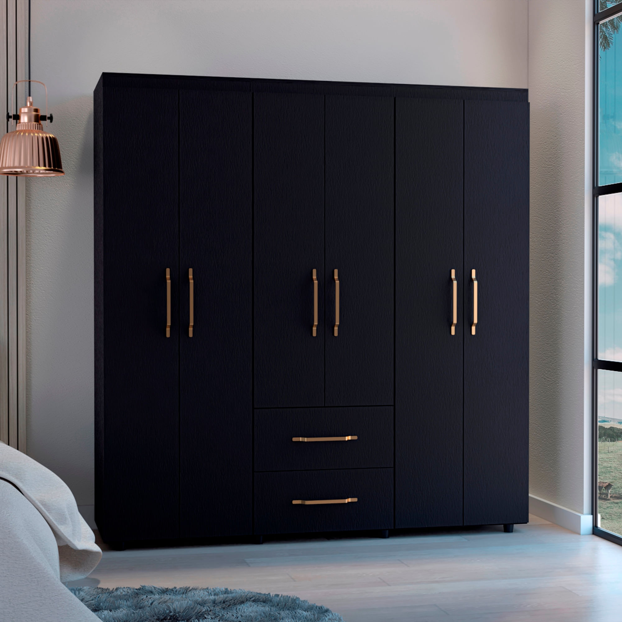Closet Bariloche 180 X 170 X 50 RTA Wengue - Imagen 3