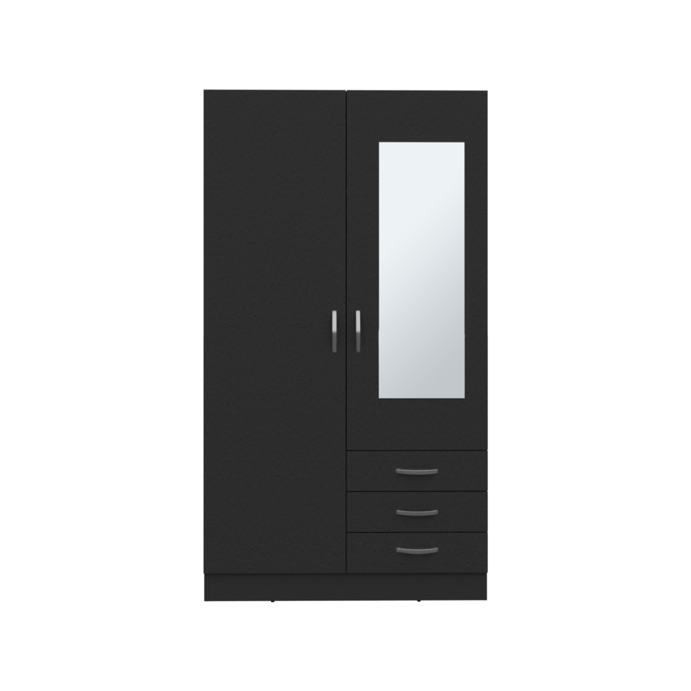 Closet 2P 3C con Espejo 180X100X48 RTA Wengue - Imagen 6