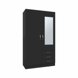 Closet 2P 3C con Espejo 180X100X48 RTA Wengue