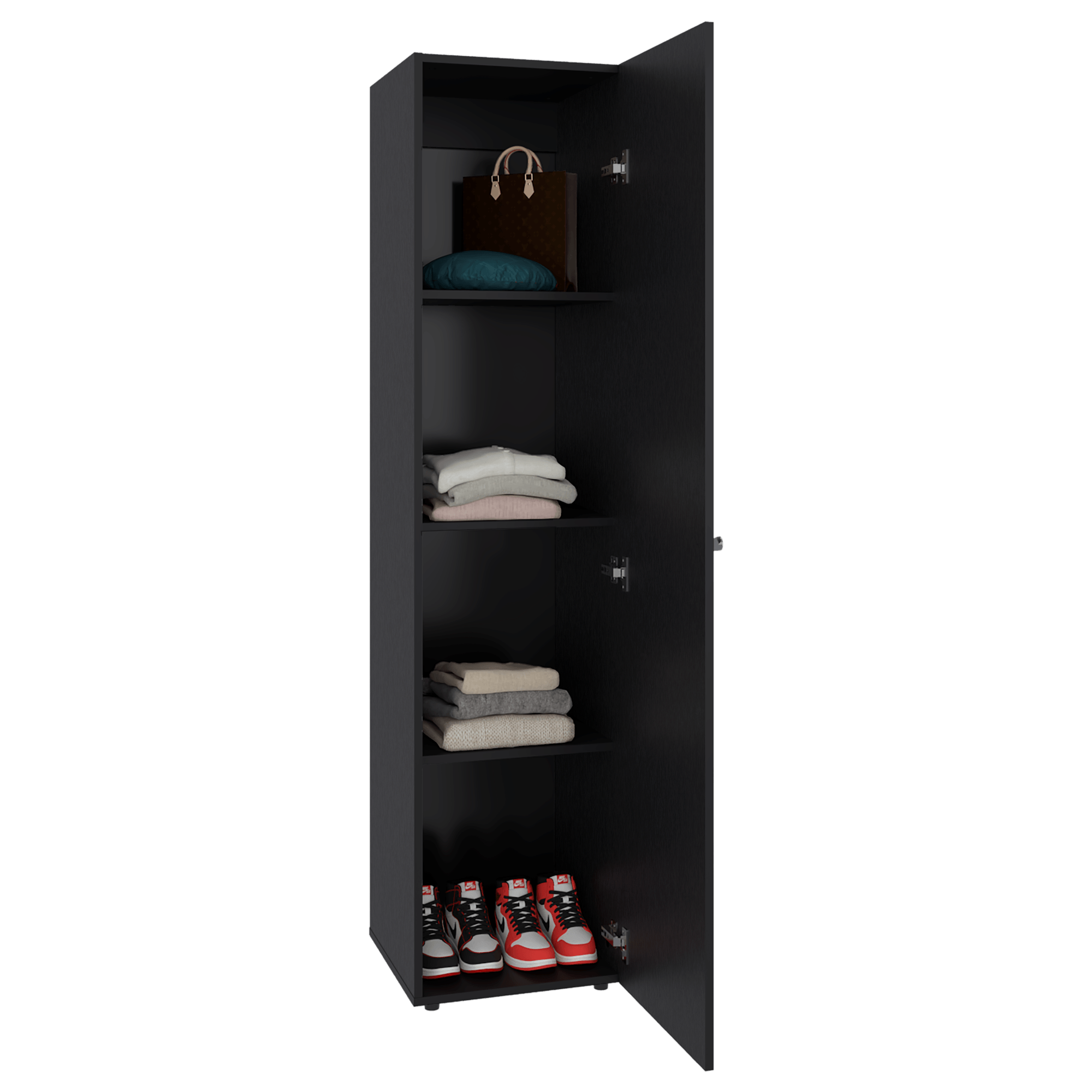 Closet con Espejo Home Dreams 170X40X40 RTA Wengue ZF - Imagen 1