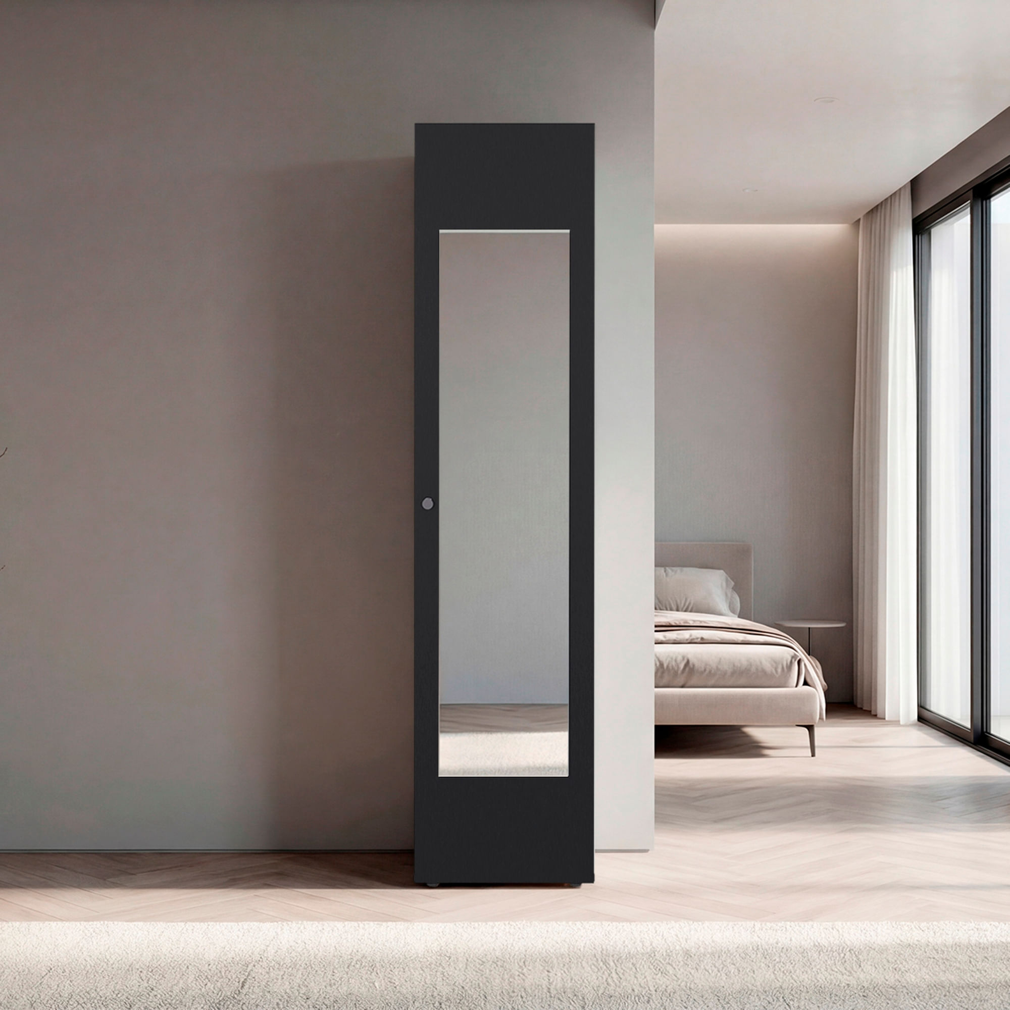 Closet con Espejo Home Dreams 170X40X40 RTA Wengue ZF - Imagen 2