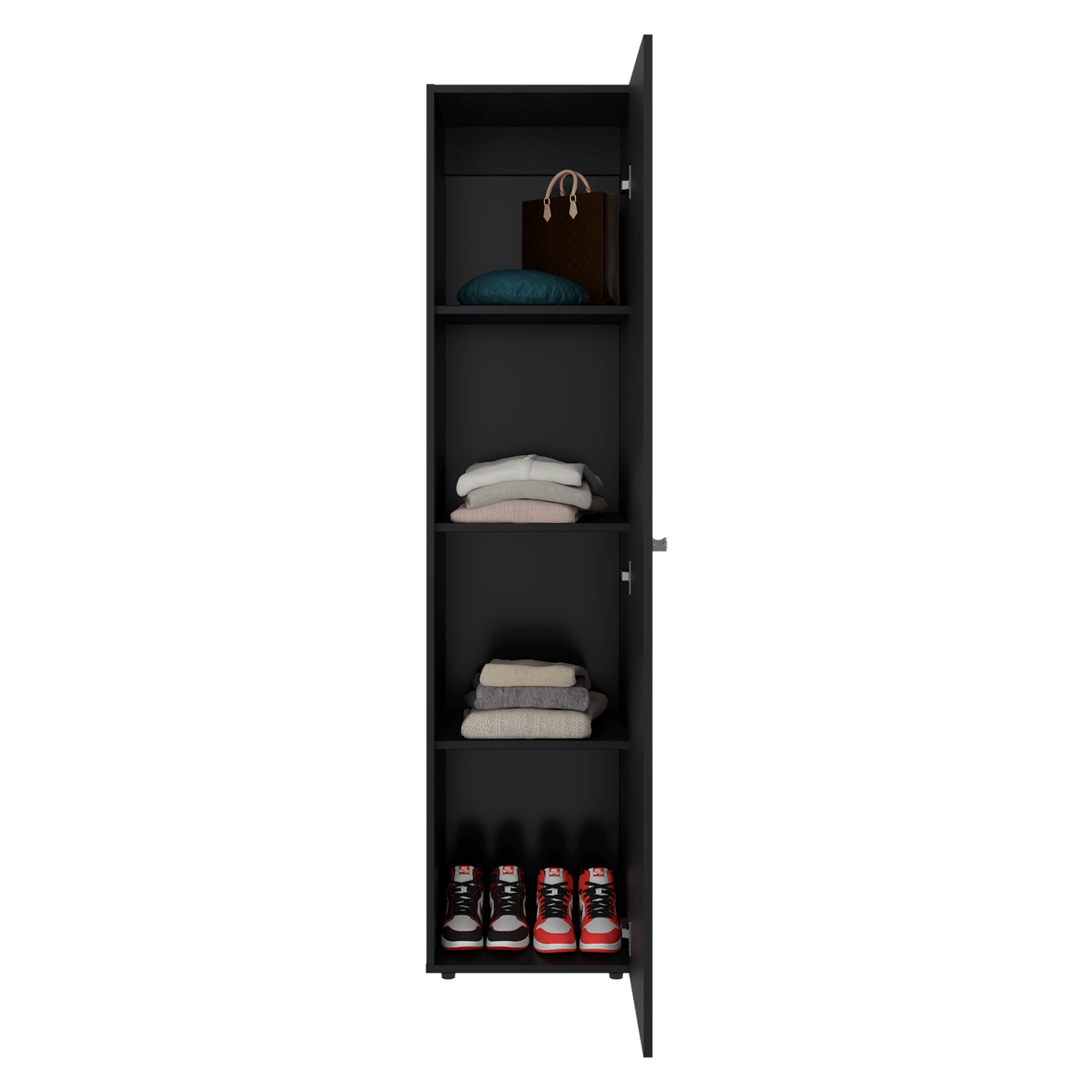 Closet con Espejo Home Dreams 170X40X40 RTA Wengue ZF - Imagen 5