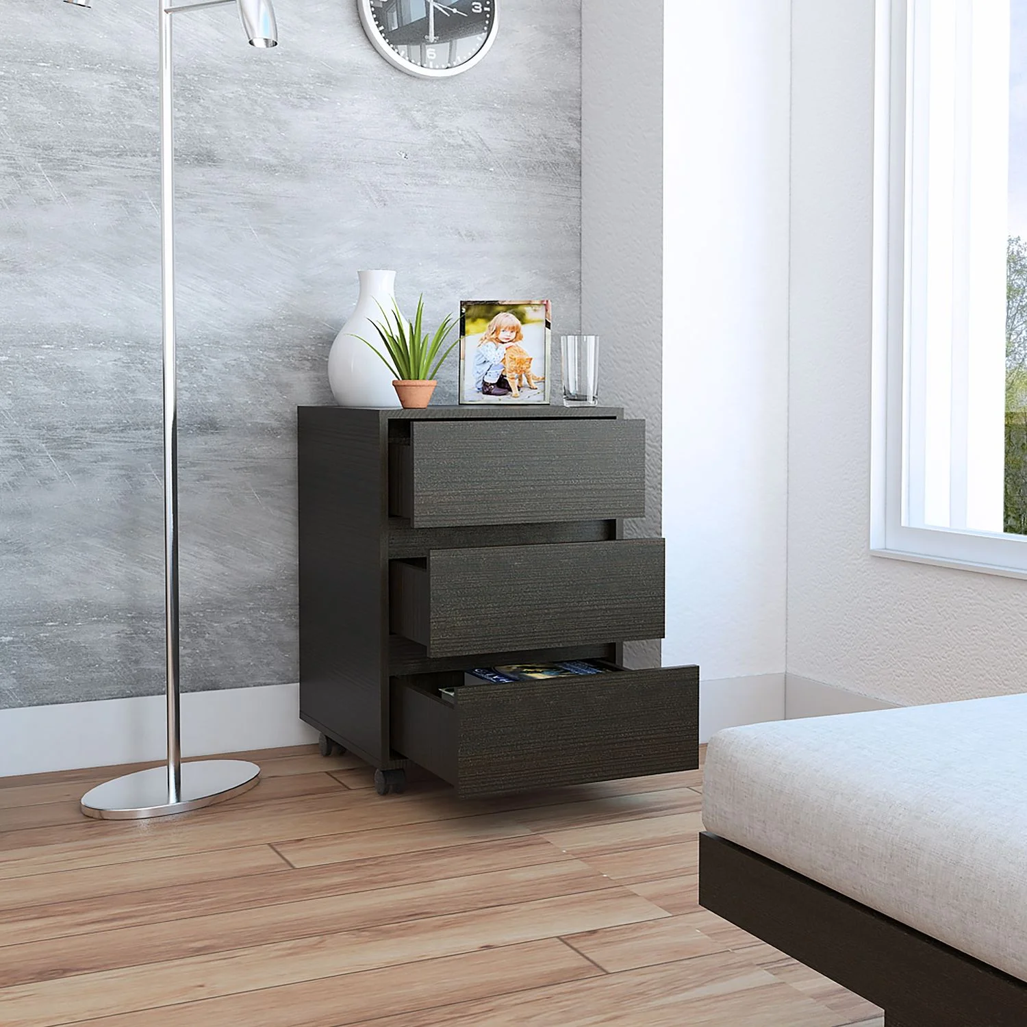 Cajonera Office RTA Wengue - Imagen 4