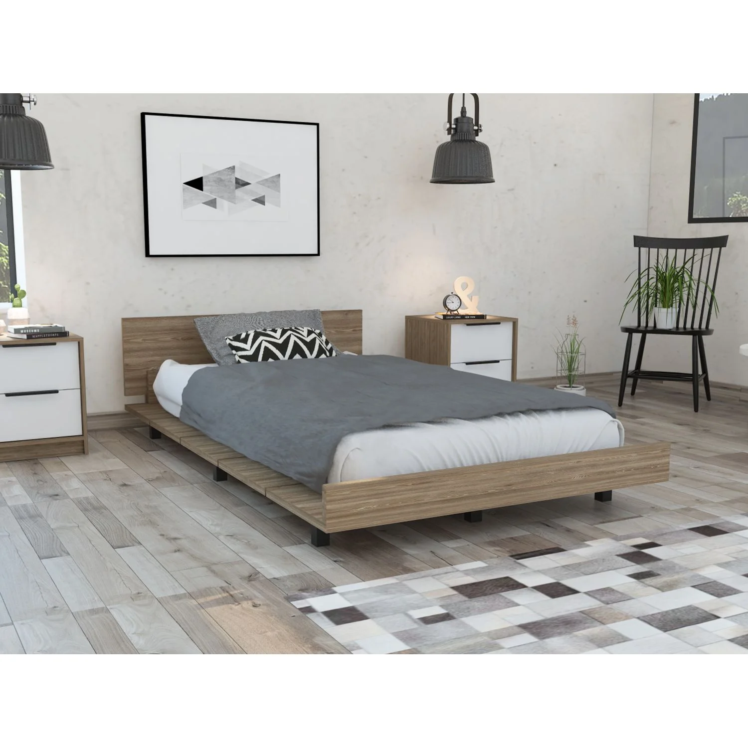 Cama 100 RTA Kaia Miel - Imagen 3