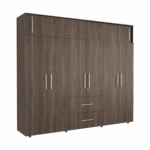 Closet Bigaf 230X204X50 RTA Milan Wengue