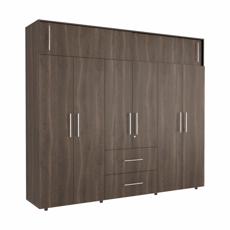 Closet Bigaf 230X204X50 RTA Milan Wengue