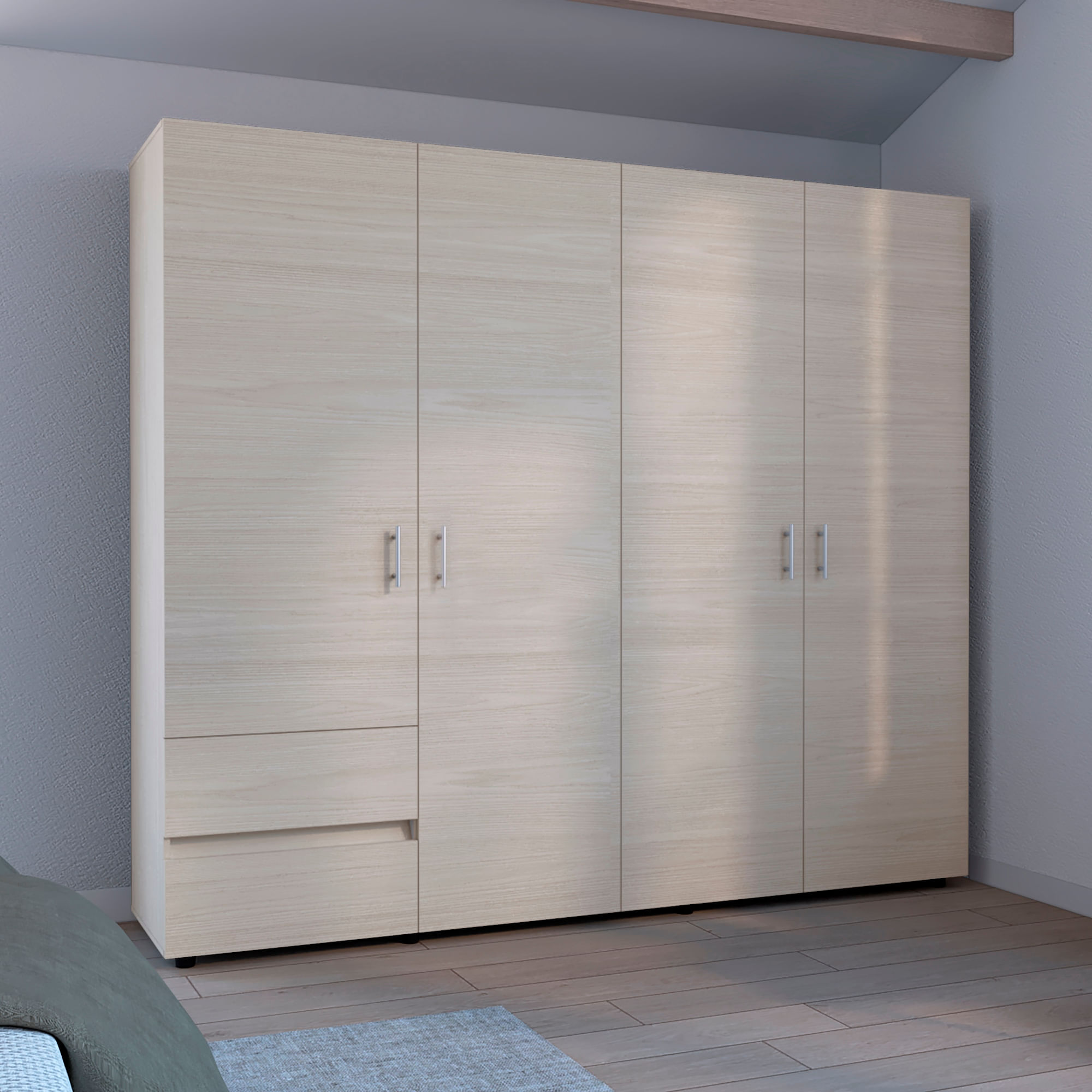 Closet Dassel 200X230X53 Niebla Blanco RTA - Imagen 3