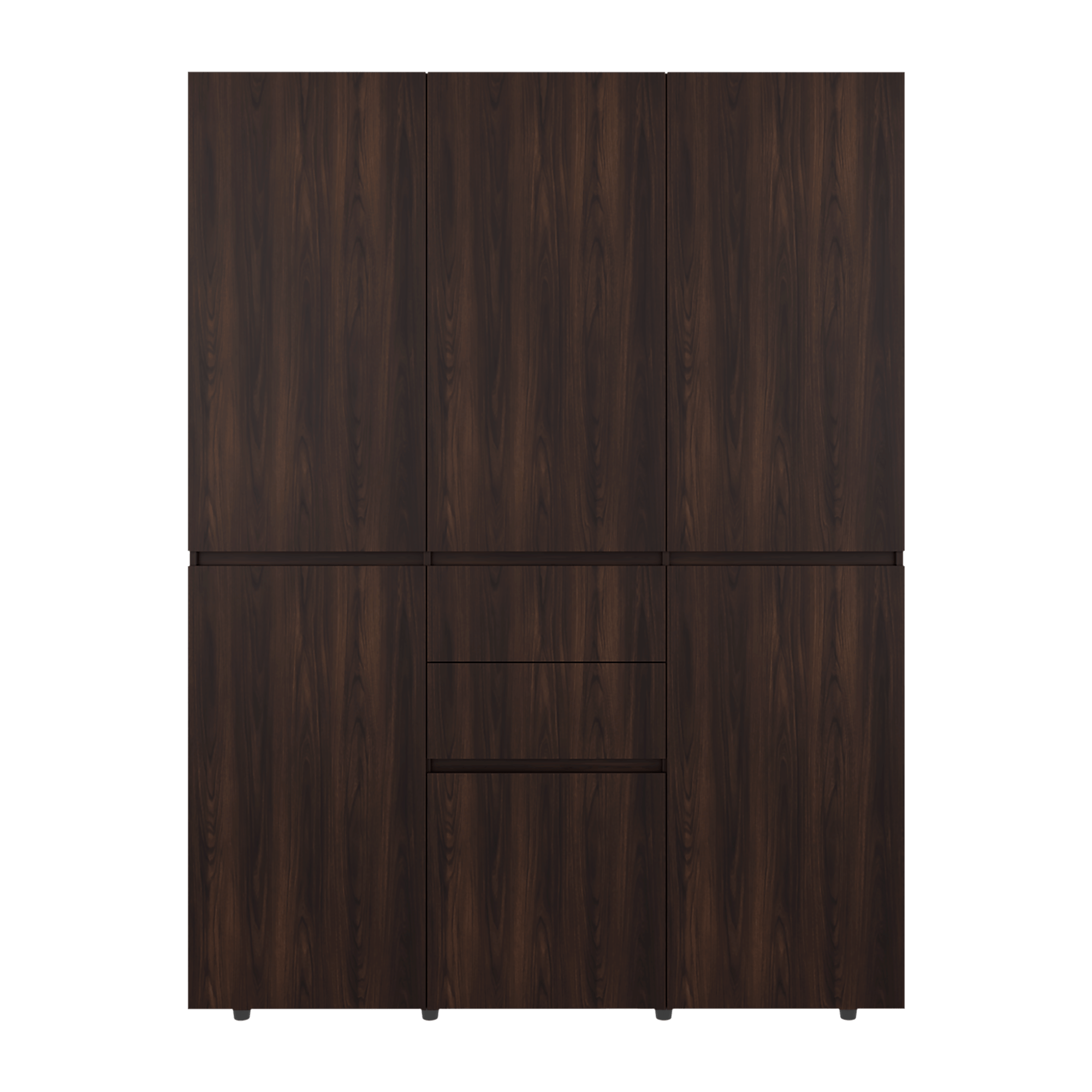 Closet Bea 200X150X48 RTA Nogal Wengue - Imagen 2