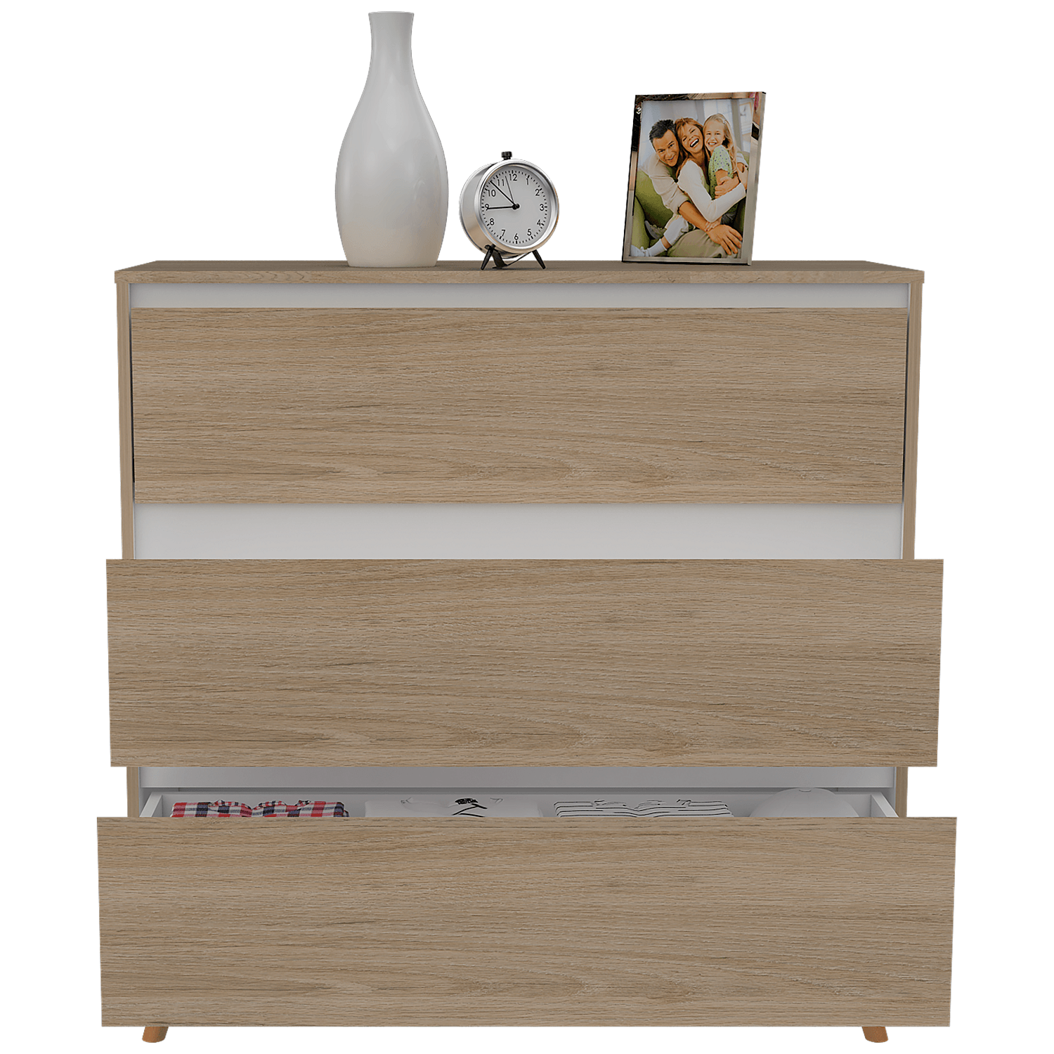 Comoda Benett RTA Rovere Blanco - Imagen 4