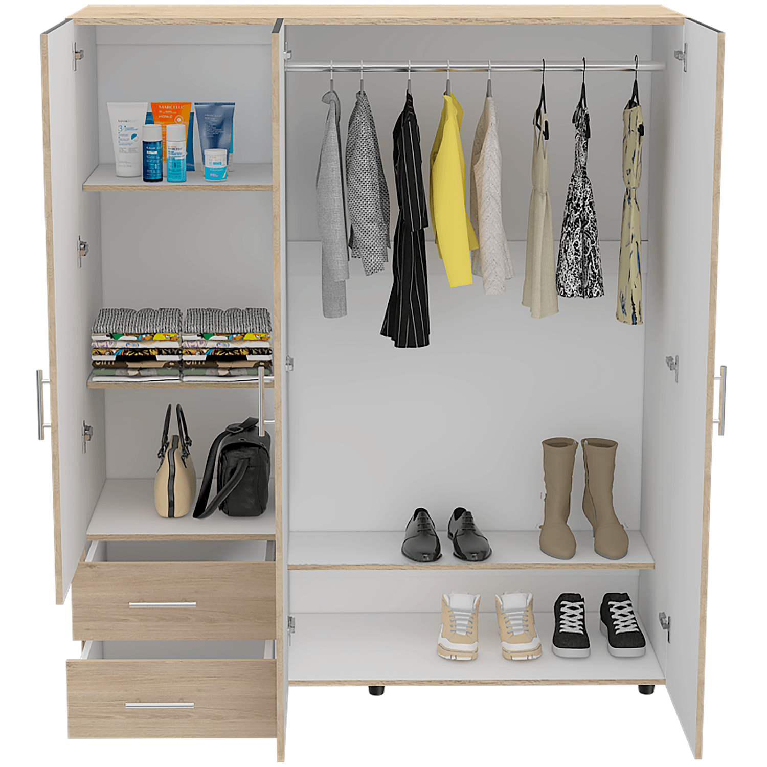 Closet Dassel RTA Rovere Blanco - Imagen 4