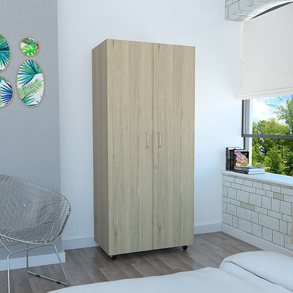 Closet Iko 1.80 Rovere Blanco - Imagen 2
