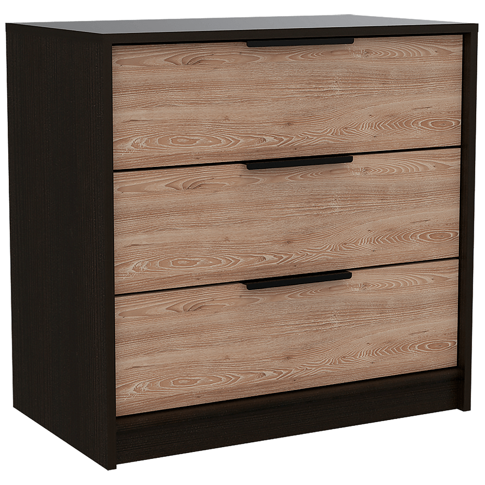 Comoda Kaia 3 Cajones RTA Wengue -Miel - Imagen 6