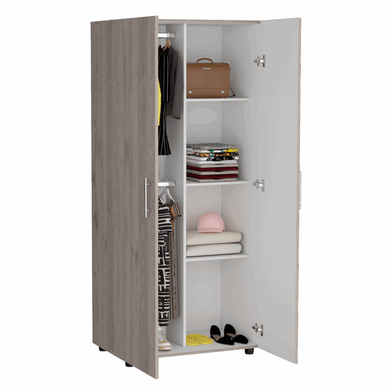 Closet Tera 180 X 80 X 48 RTA Bardolino Blanco