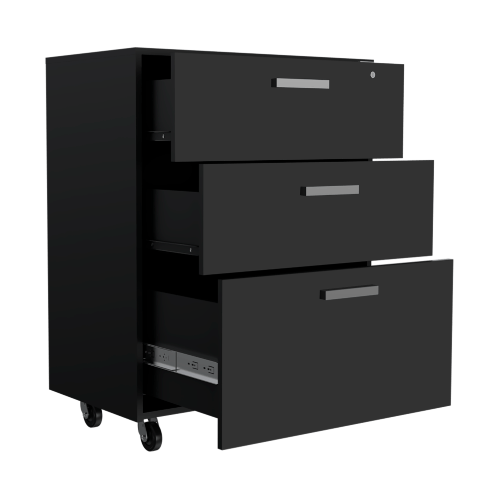 Gabinete Bajo 3 Cajones 90X70X40 RTA Wengue ZF - Imagen 5