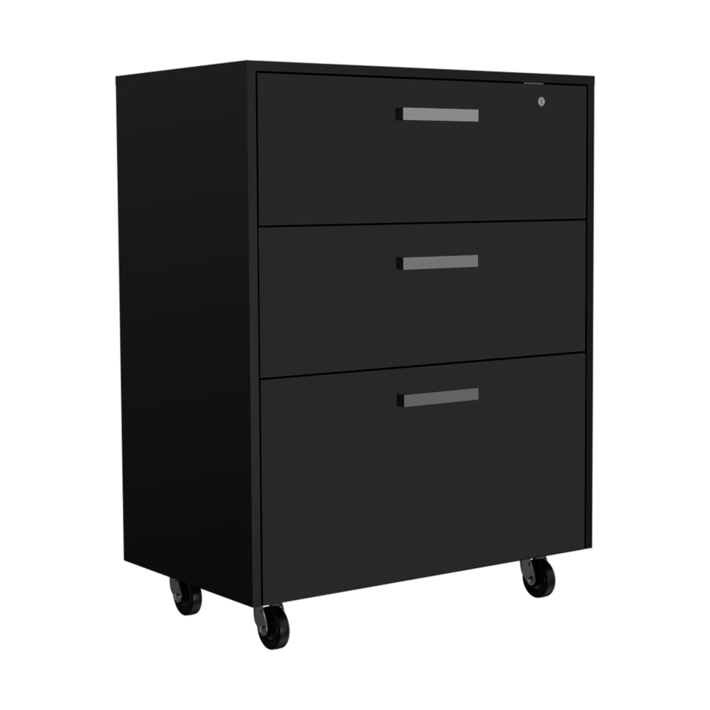 Gabinete Bajo 3 Cajones 90X70X40 RTA Wengue ZF - Imagen 1