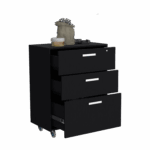 Gabinete 3 Cajones Bajo 90X70 RTA Wengue