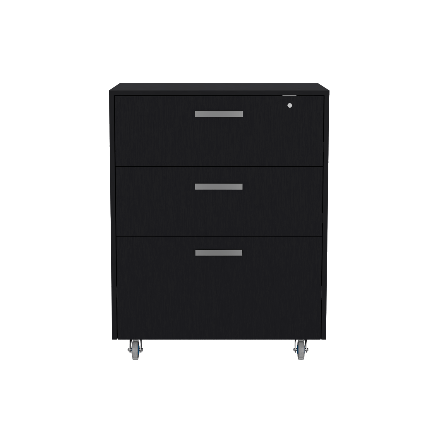 Gabinete 3 Cajones Bajo 90X70 RTA Wengue - Imagen 3