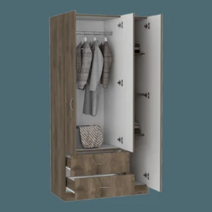 Closet Austral 3P 180 X 90 X 47 RTA Bellota + Blanco