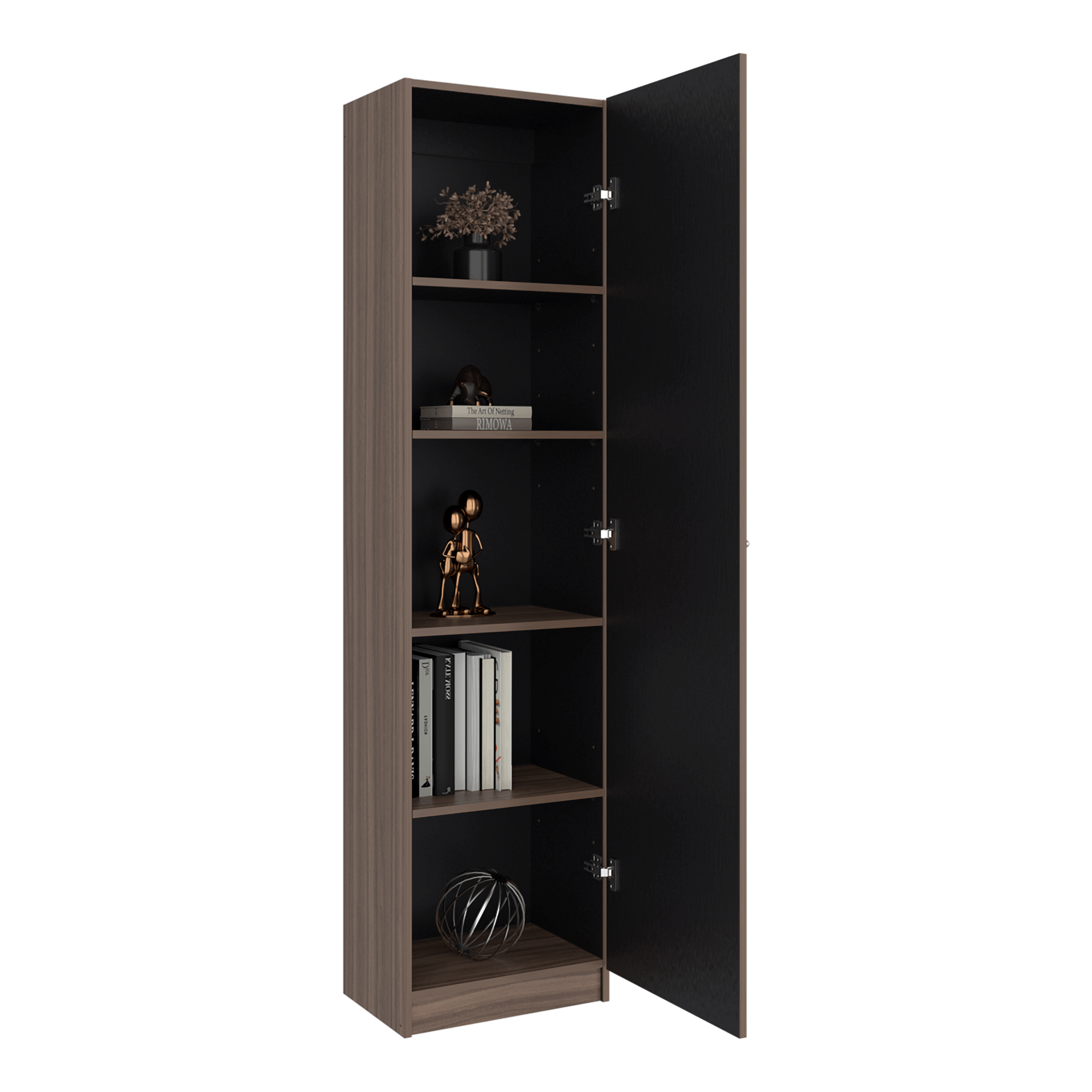 Estante Home E5 180X45X31 RTA Avellana - Imagen 1
