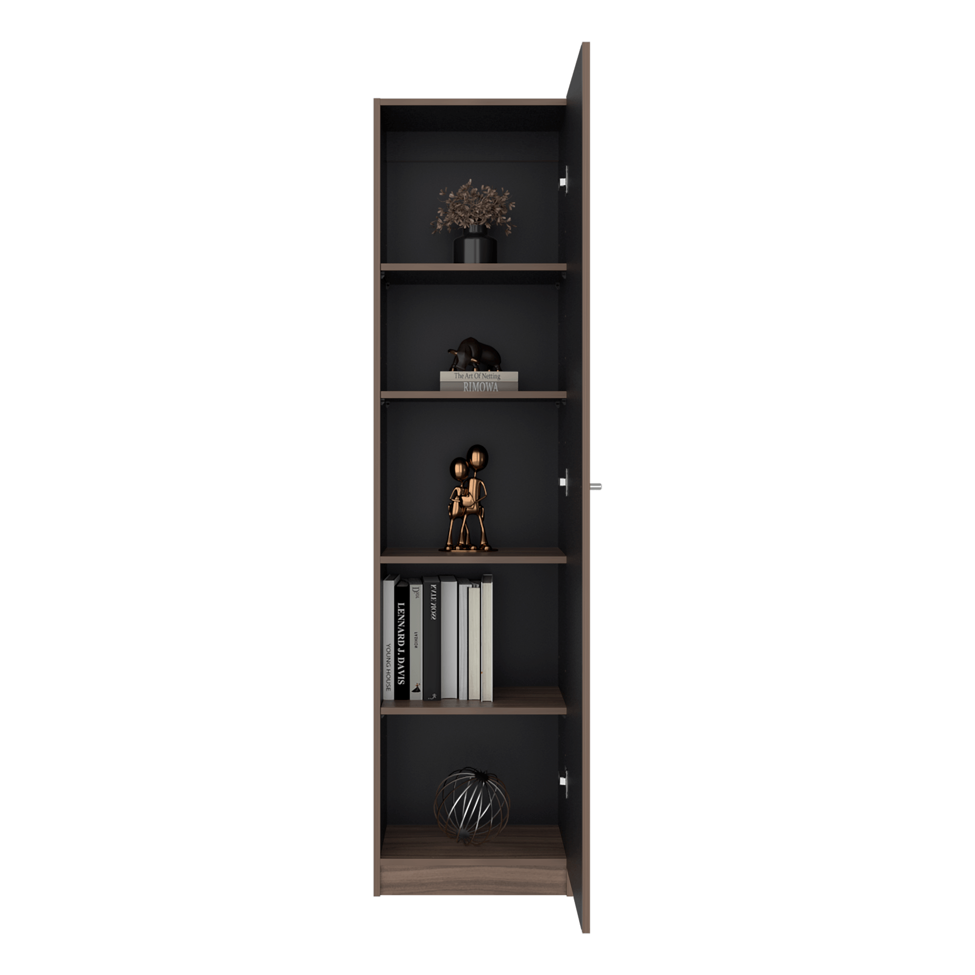 Estante Home E5 180X45X31 RTA Avellana - Imagen 4