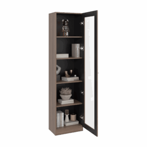 Vitrina Home E6 180X45X31 RTA Avellana Wengue