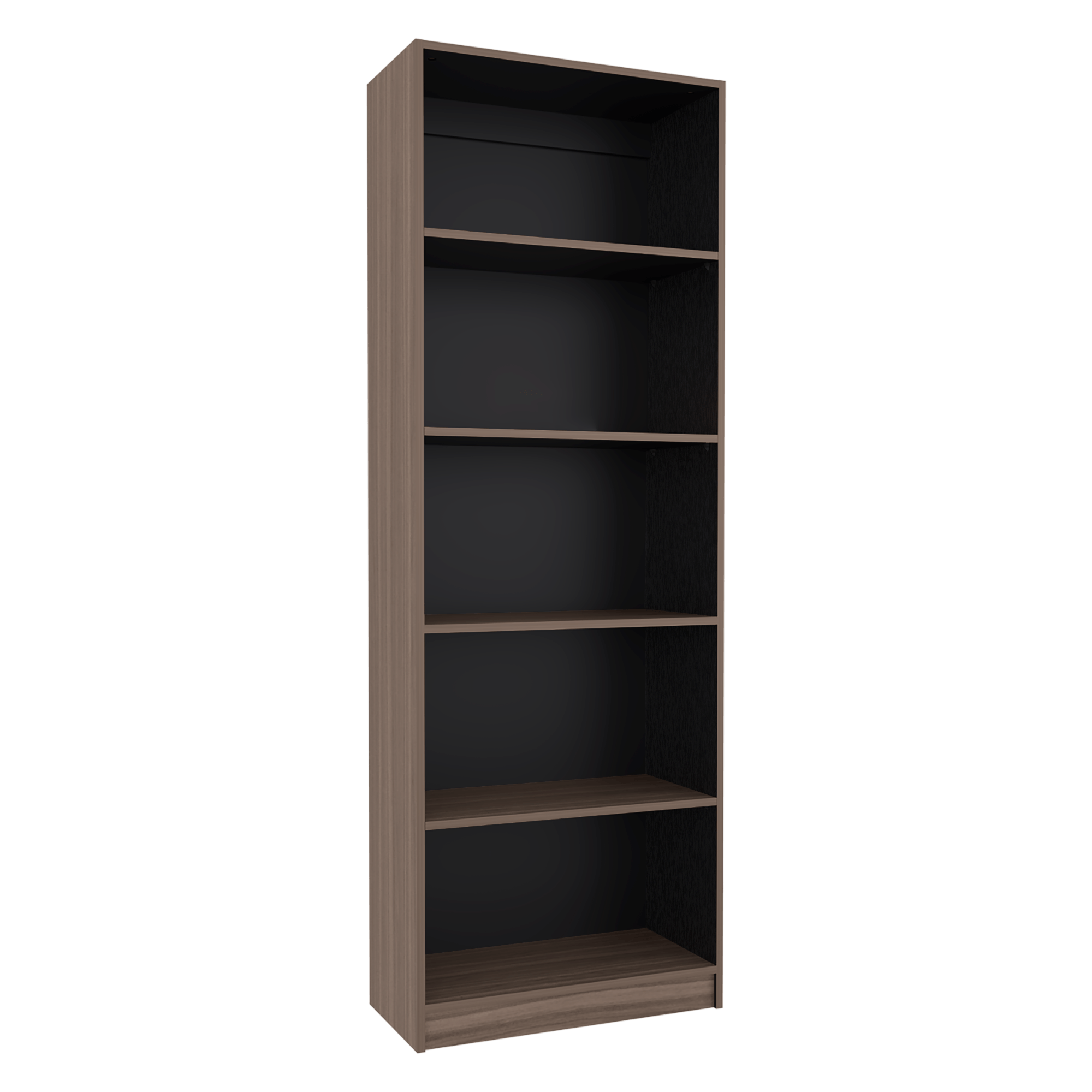 Estante Home E1 180X62X29 RTA Avellana - Imagen 2