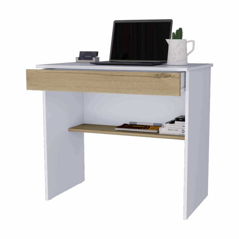 Escritorio Ohio Z80 Cajon RTA Blanco Duna