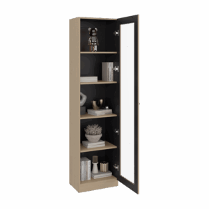 Vitrina Home E6 180X45X31 RTA Cartagena Wengue