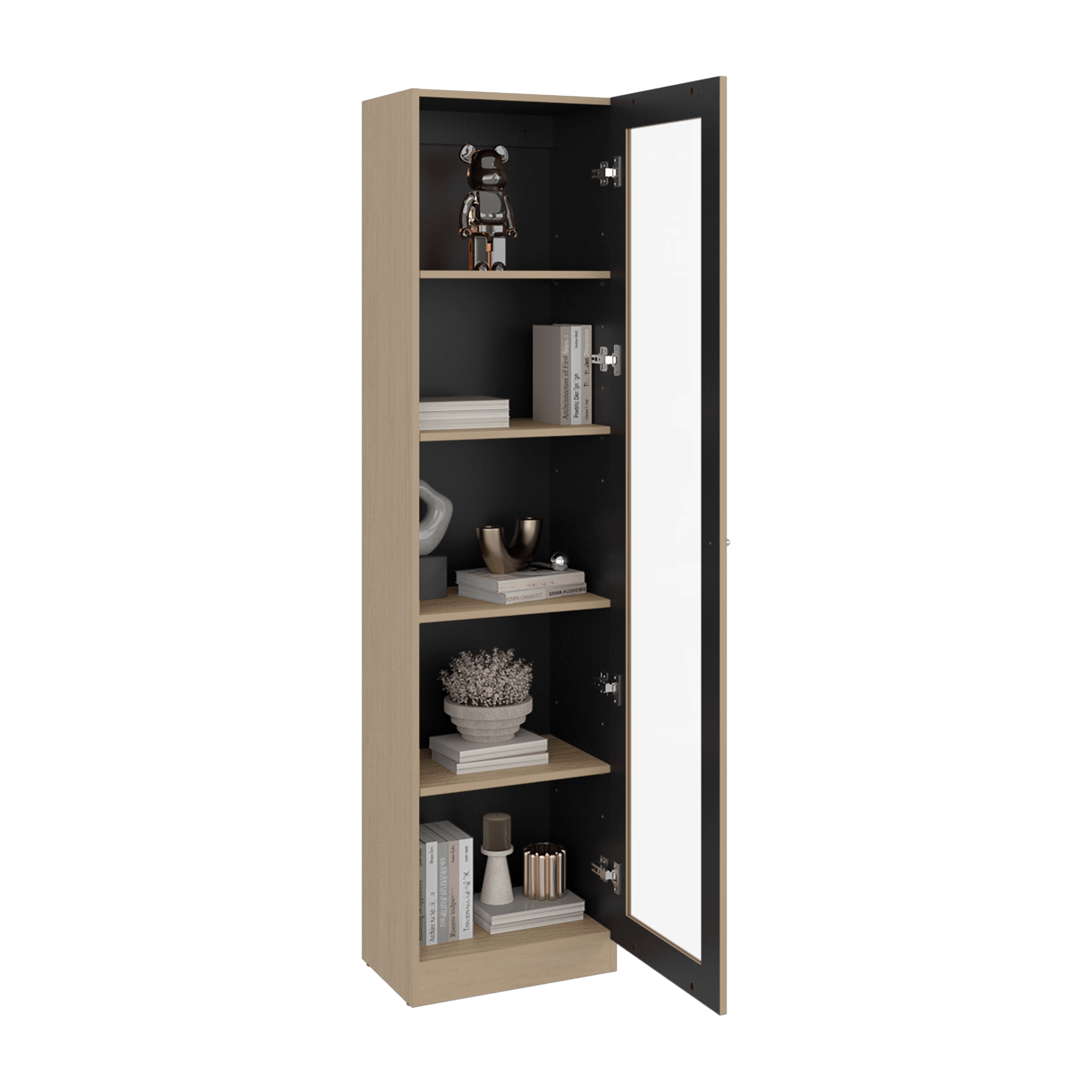 Vitrina Home E6 180X45X31 RTA Cartagena Wengue - Imagen 1