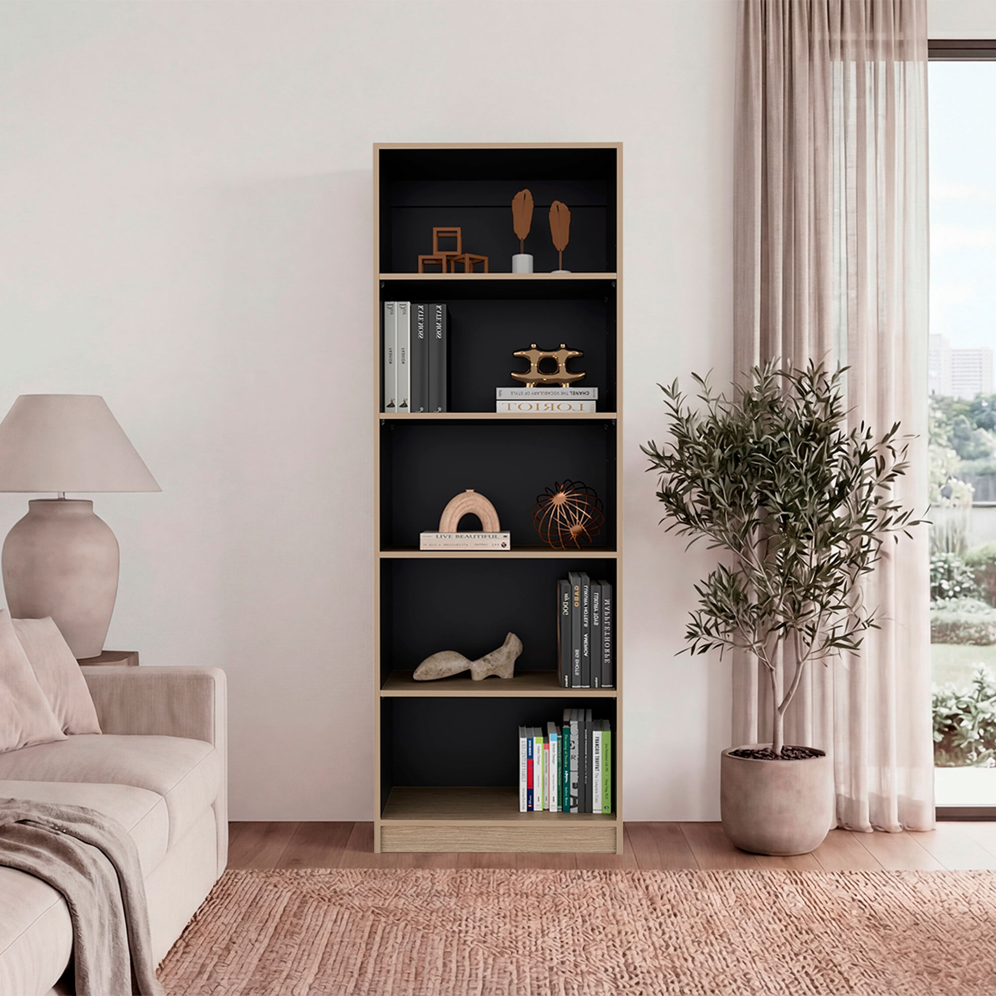 Estante Home E3 180X62X29 RTA Cartagena - Imagen 2