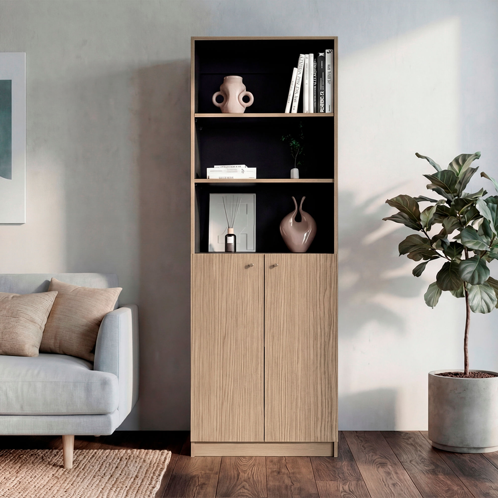 Estante Home E4 180X62X31 RTA Cartagena - Imagen 2