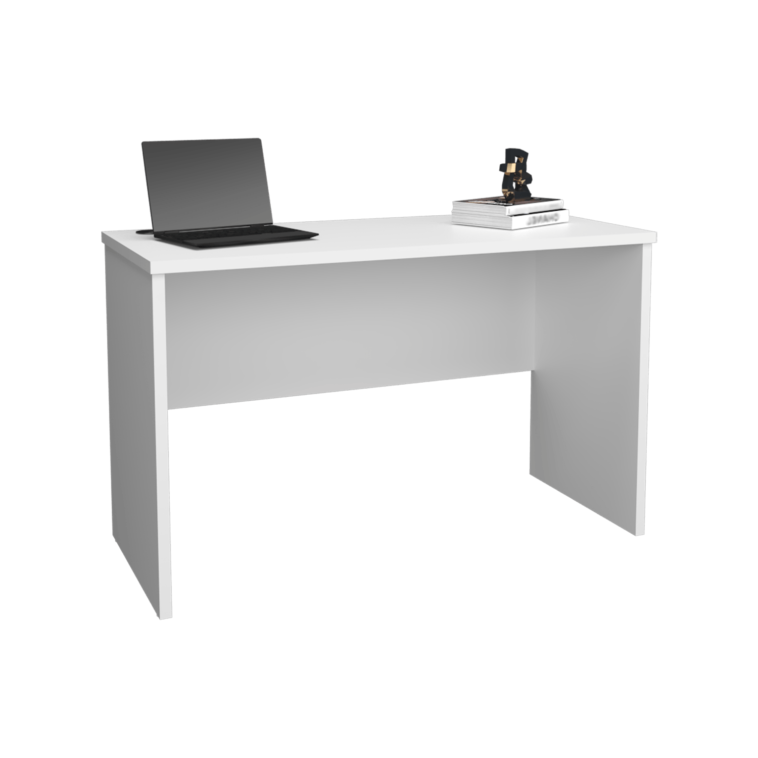 Mesa Escritorio Malibu 75X120X53 RTA Blanco ZF - Imagen 1