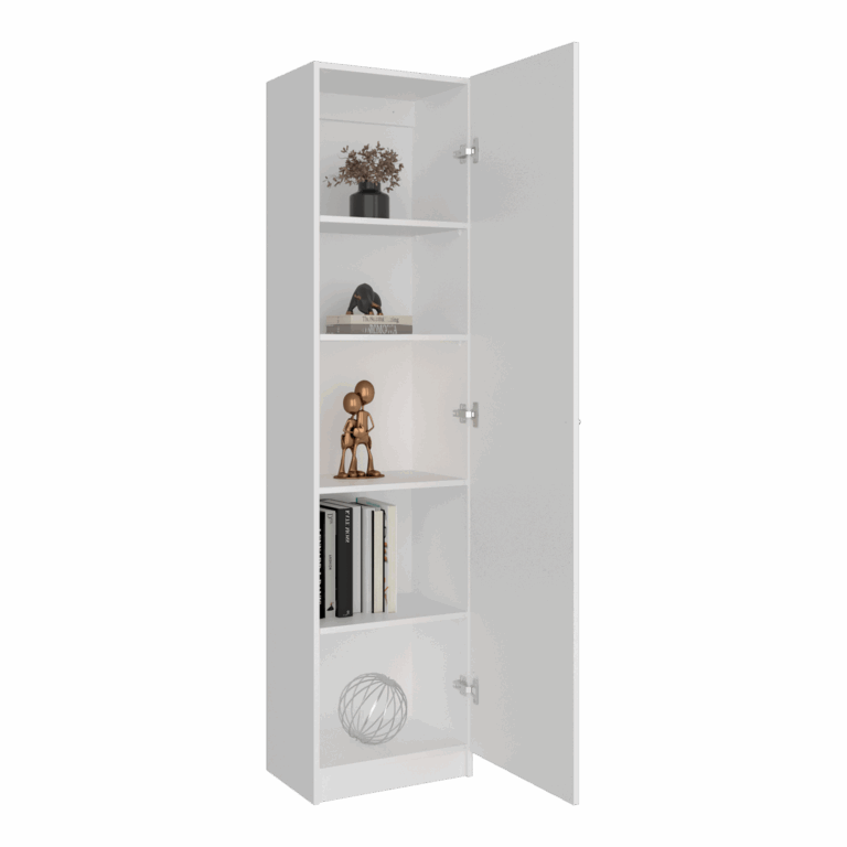 Estante Home E5 180X45X31 RTA Blanco Mqz ZF