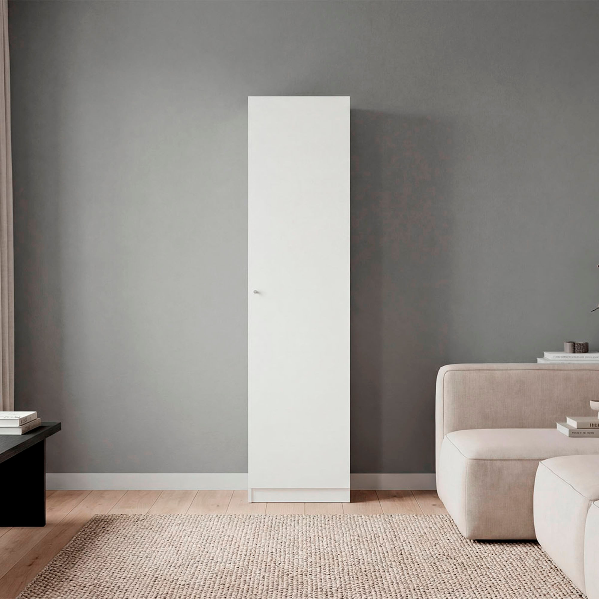 Estante Home E5 180X45X31 RTA Blanco Mqz ZF - Imagen 3