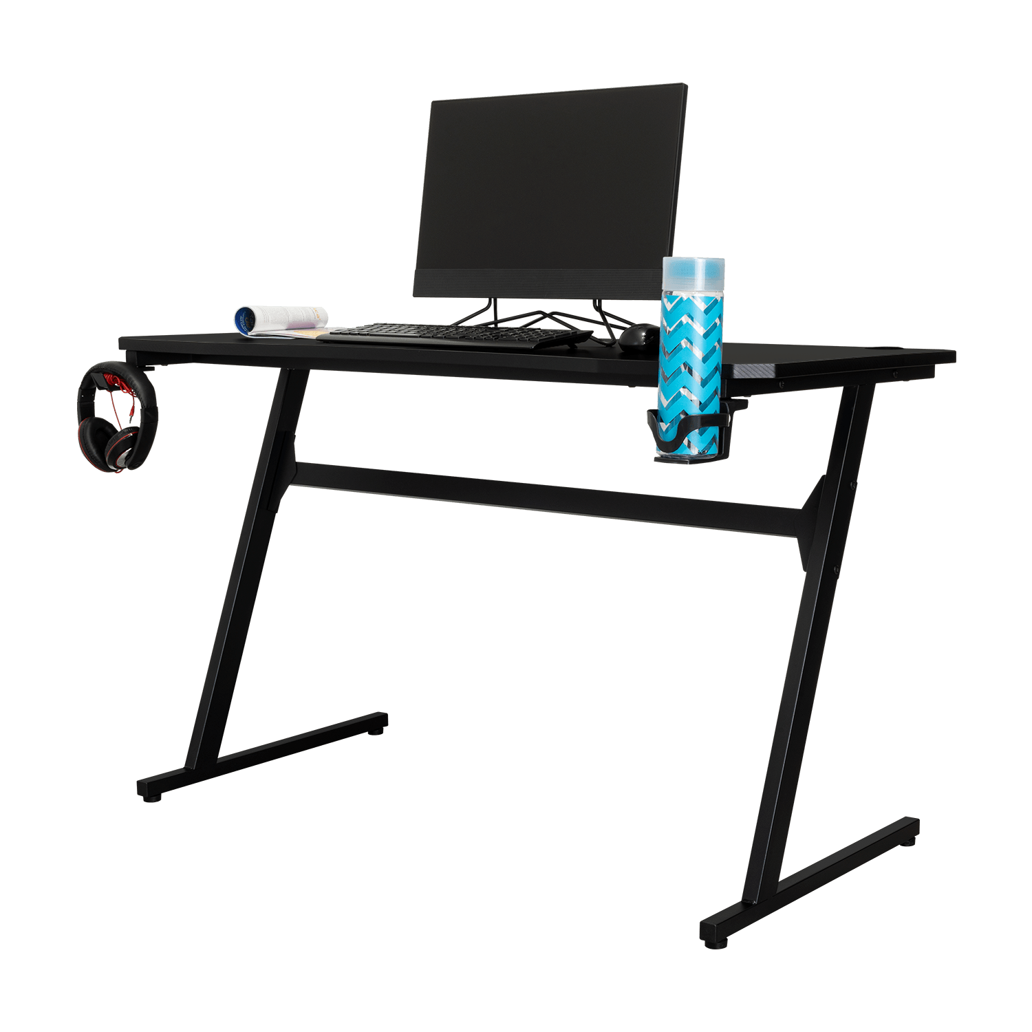 Escrotorio Gamer Racer 120X60X75 RTA Negro - Imagen 1