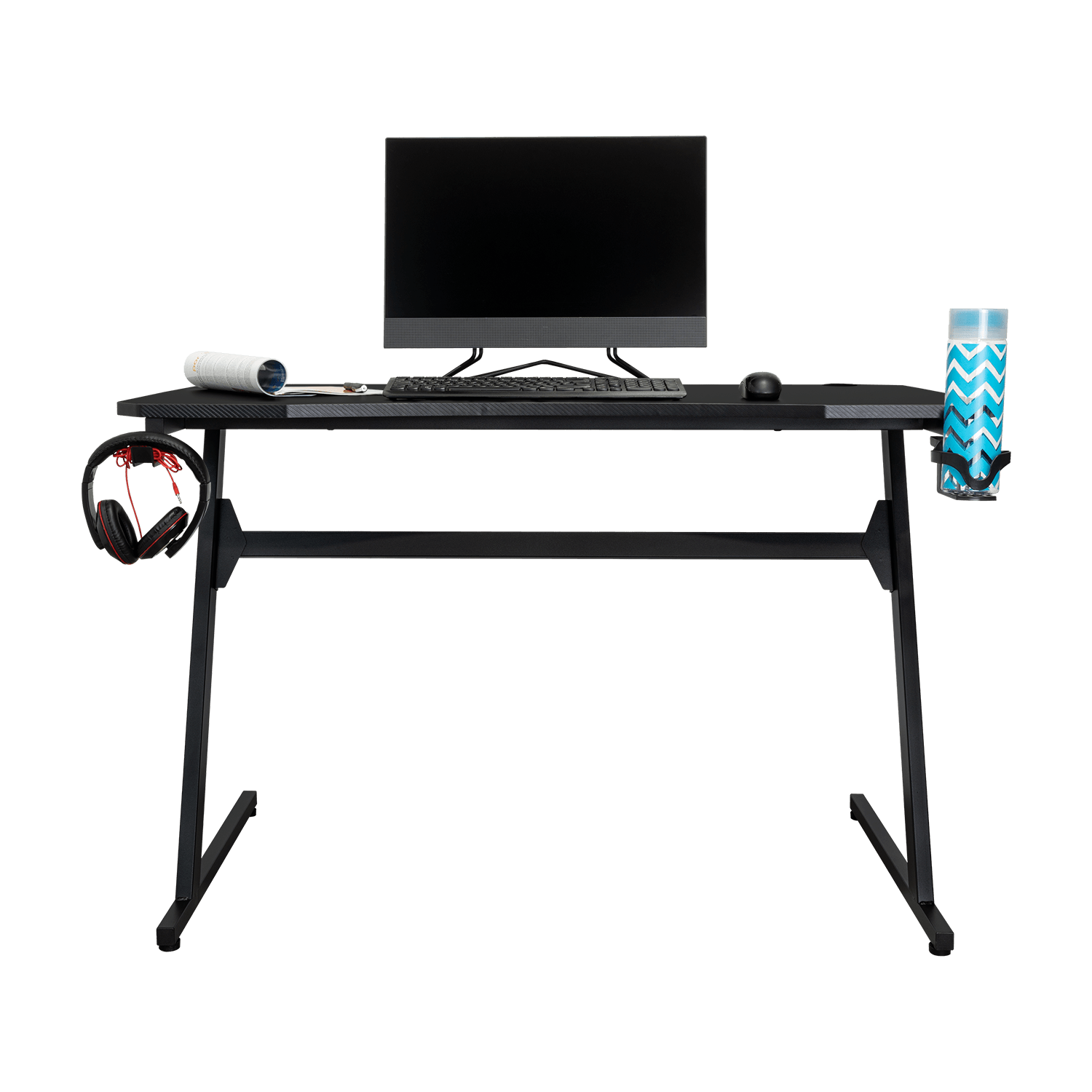 Escrotorio Gamer Racer 120X60X75 RTA Negro - Imagen 3