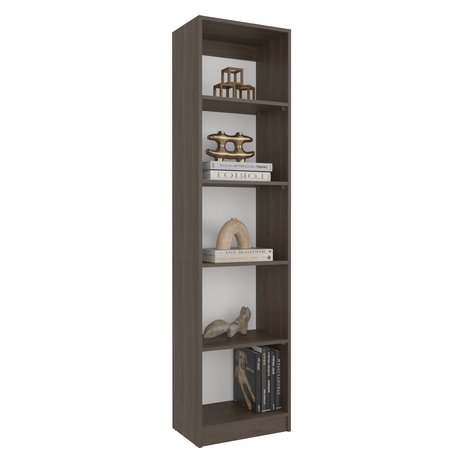 Estante Home E2 5 Espacios 180 X 45 RTA Milan Blanco - Imagen 5