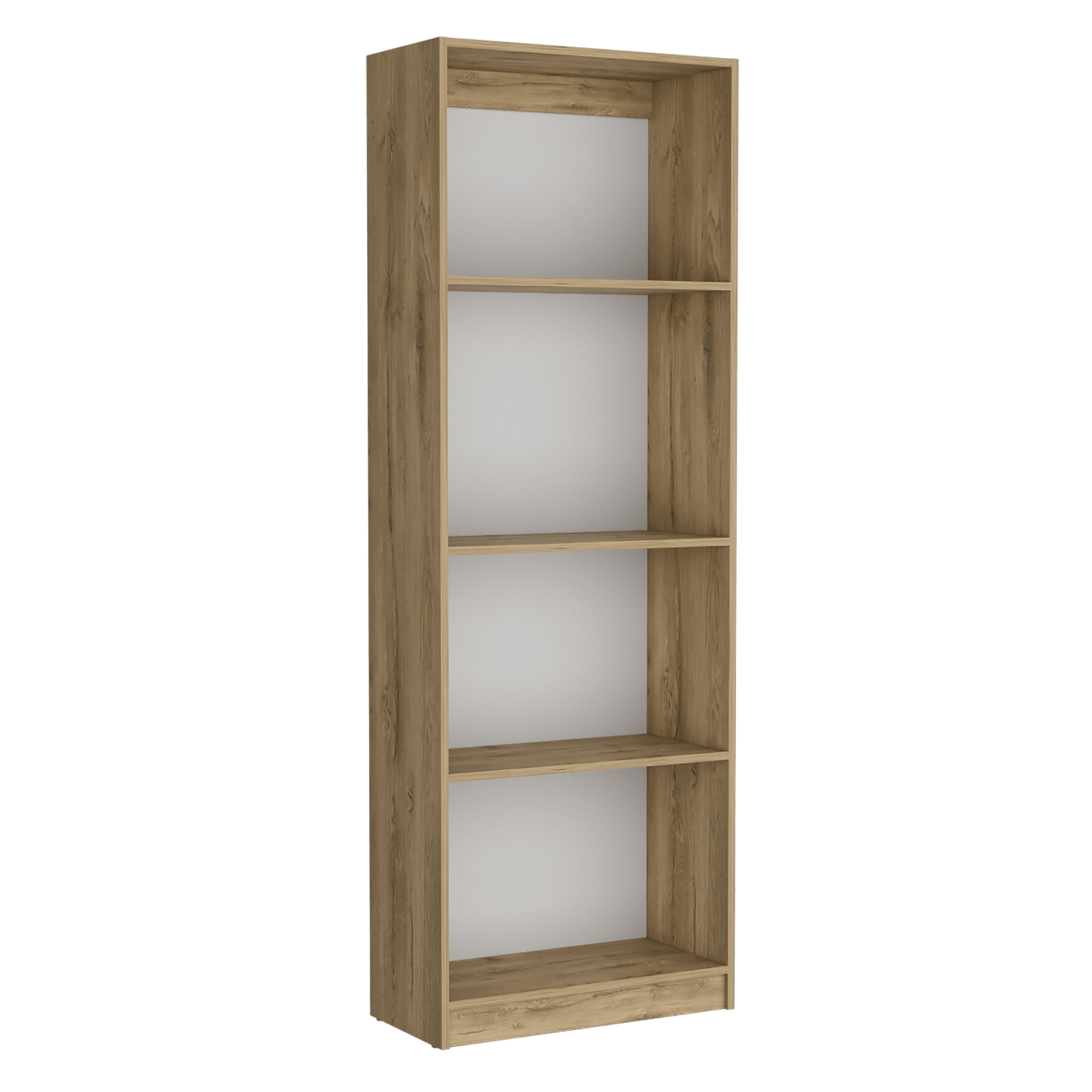 Estante Home E1 4 Espacios 180 X 62 RTA Macadamia Blanco - Imagen 5