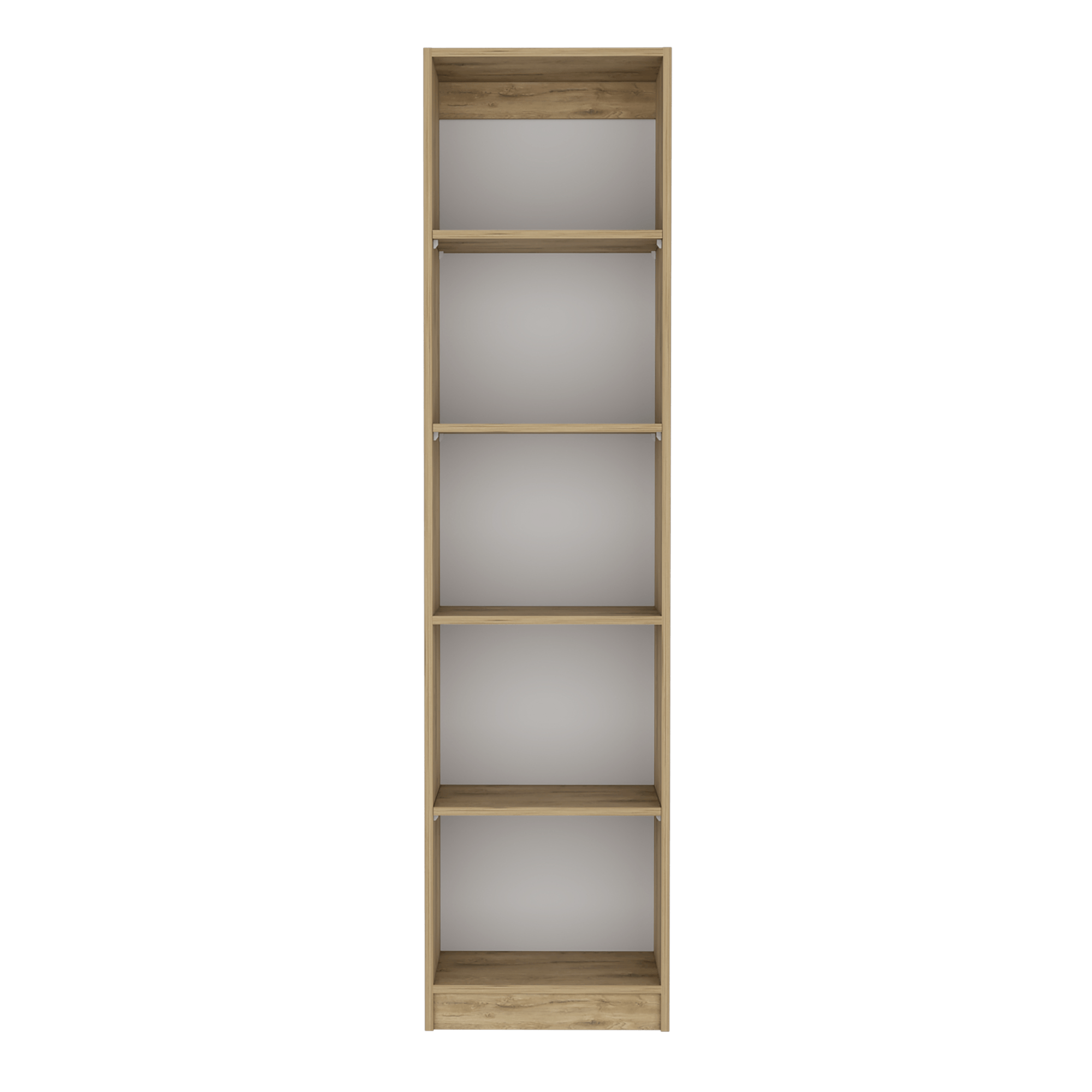 Estante Home E2 5 Espacios 180 X 45 RTA Macadamia Blanco - Imagen 2