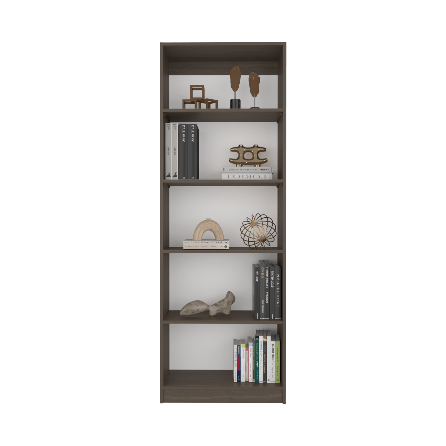 Estante Home E3 5 Espacios 180X62x29 RTA Milan Blanco - Imagen 4